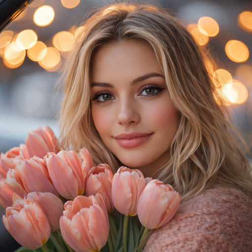 Шаржи и портреты по фото к 8 марта 