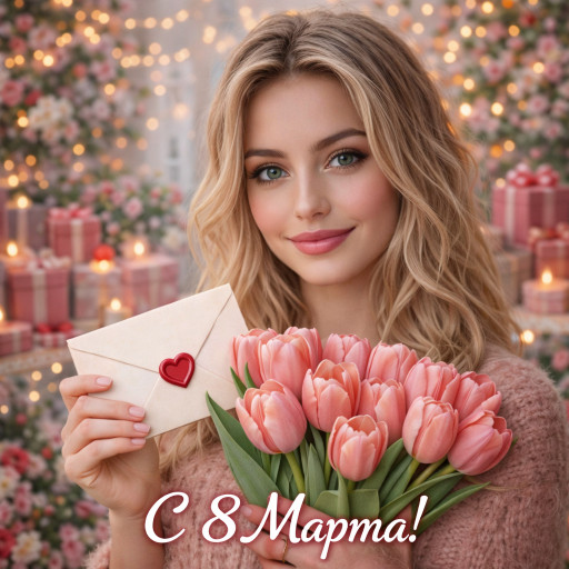 Шаржи и портреты по фото к 8 марта 