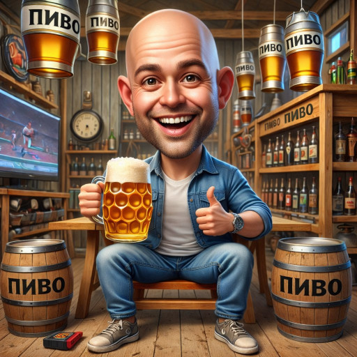 1 апреля - Шарж для мужчин