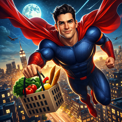 Процесс создания шаржа для мужчины на 1 апреля