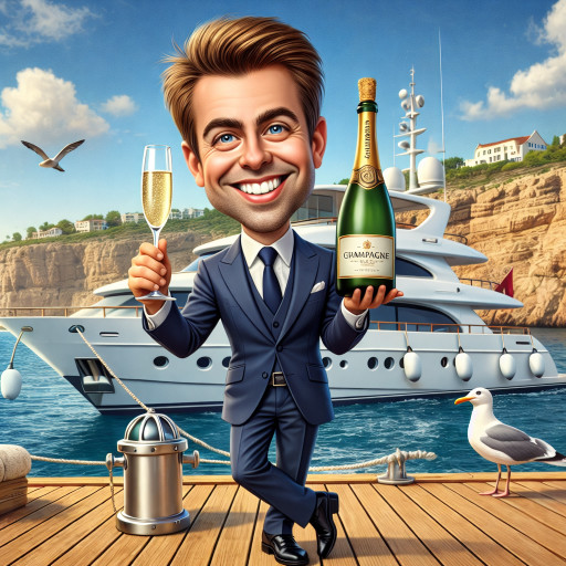 Шарж на охотников и рыбаков