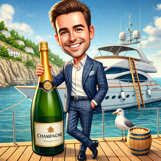 Шарж на охотников и рыбаков