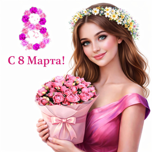 Шаржи и портреты по фото к 8 марта 