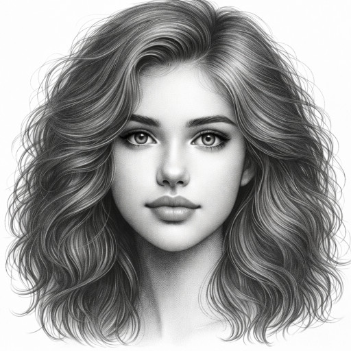 Портреты для женщин карандашом