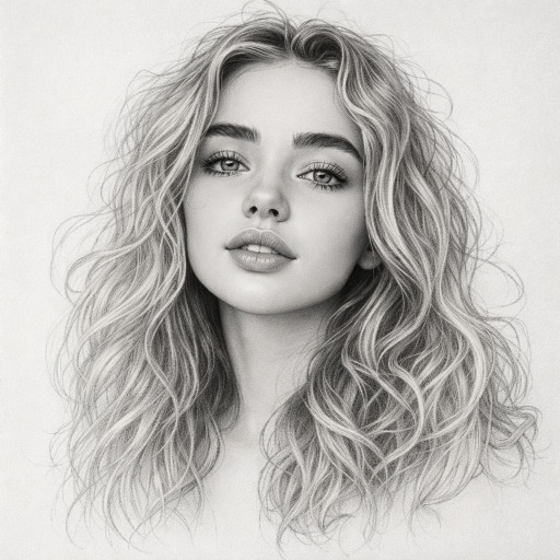 Портреты для женщин карандашом