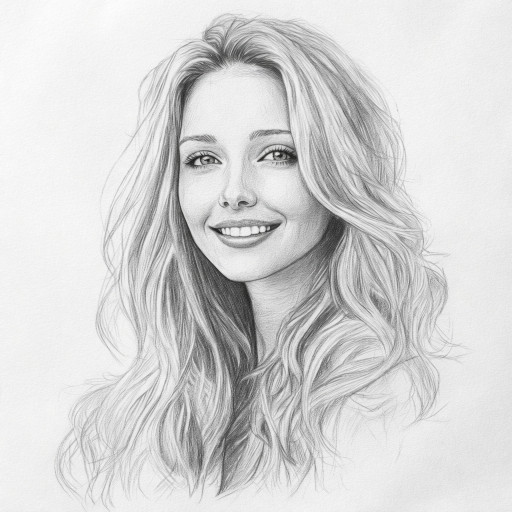 Портреты для женщин карандашом