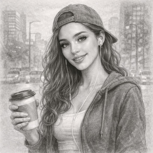 Примеры оформления и использования женских портретов карандашом в интерьере и в качестве подарка