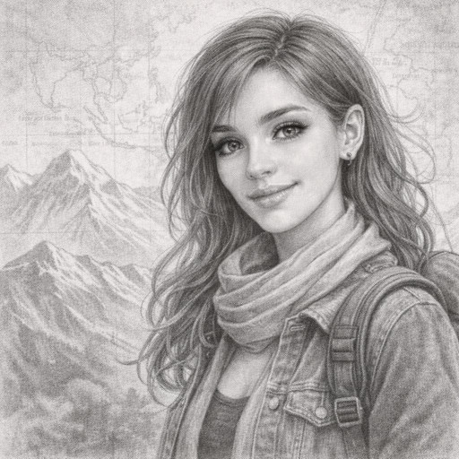 Портреты для женщин карандашом