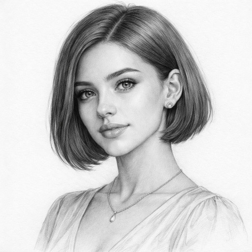 Портреты для женщин карандашом