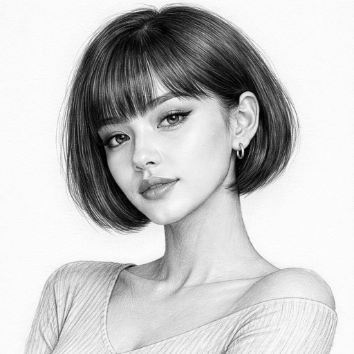 Портреты для женщин карандашом
