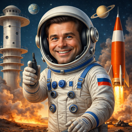 Примеры использования космических портретов на сувенирах и в социальных сетях