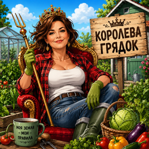 Шарж для дачника