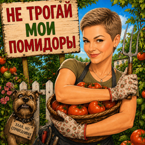 Шарж для дачника