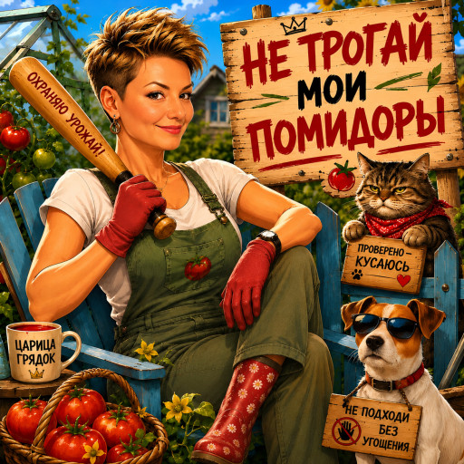 Шарж для дачника