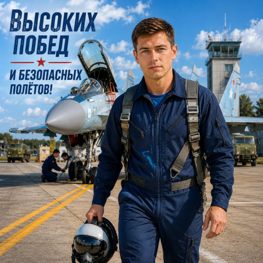 подарок на день ввс портрет пилота по фотографии