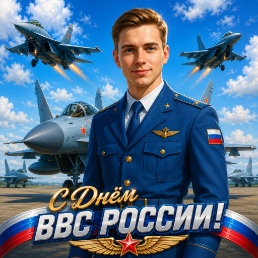 шарж лётчику ввс в лётной форме по фото