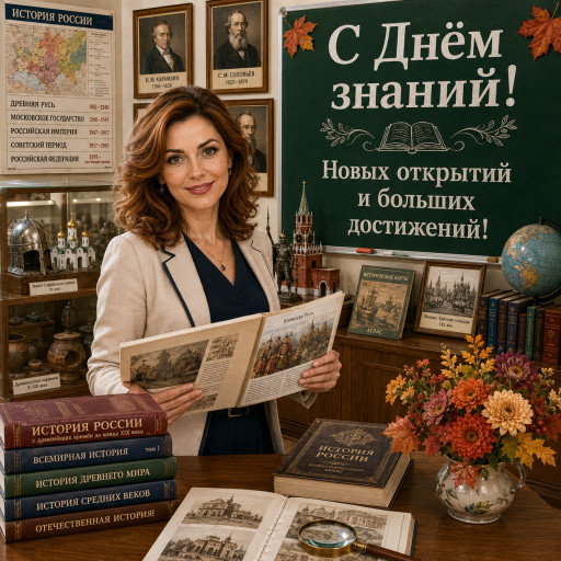 Шарж к 1 сентября по фото — подарок на День знаний — вариант 38