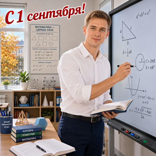 Шарж к 1 сентября по фото — подарок на День знаний — вариант 29