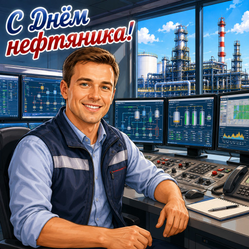 портрет нефтяника по фотографии в подарок
