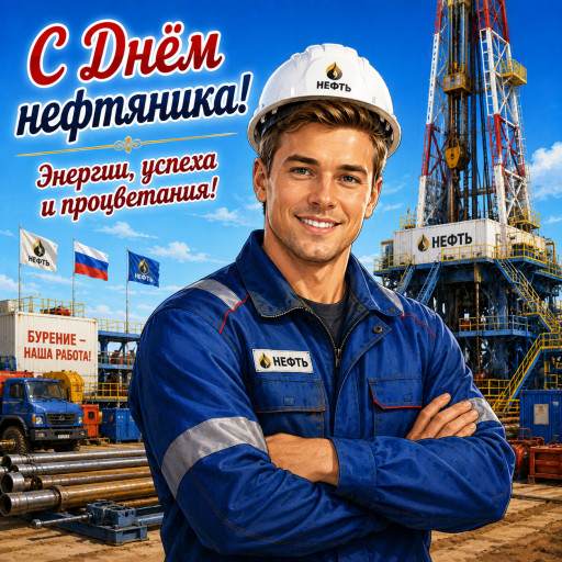 шарж на день нефтяника по фото