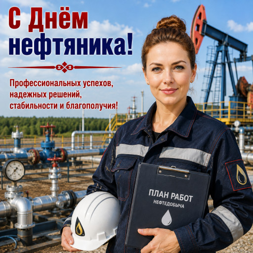 День нефтяника: шарж по фото — подарок за 15 секунд — вариант 12
