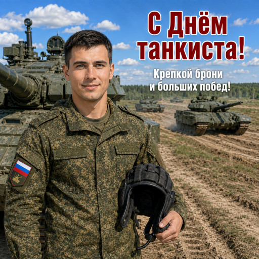 шарж танкисту по фотографии в подарок