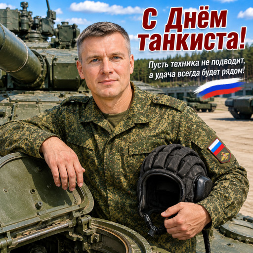 портрет танкиста в шлемофоне по фото