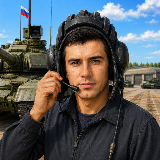 шарж на танкиста ко Дню танкиста