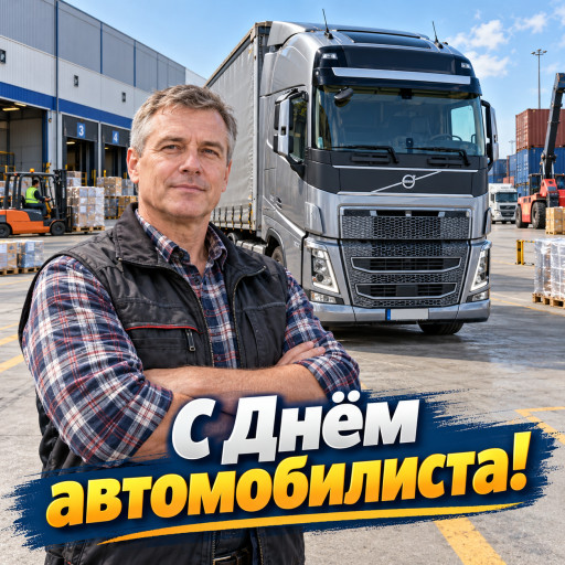 Шарж водителю ко Дню автомобилиста