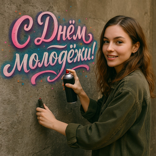 Коллекция ИИ шаржей молодежи к празднику