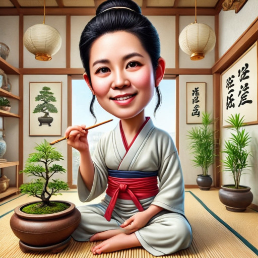 Шарж на домохозяйку