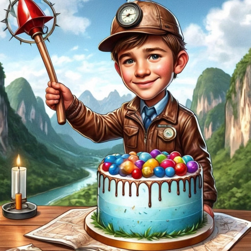 Сравнение оригинального фото и полученной карикатуры с акцентированными чертами лица и выразительной мимикой