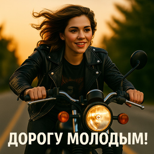 ИИ портрет молодого человека на День молодежи